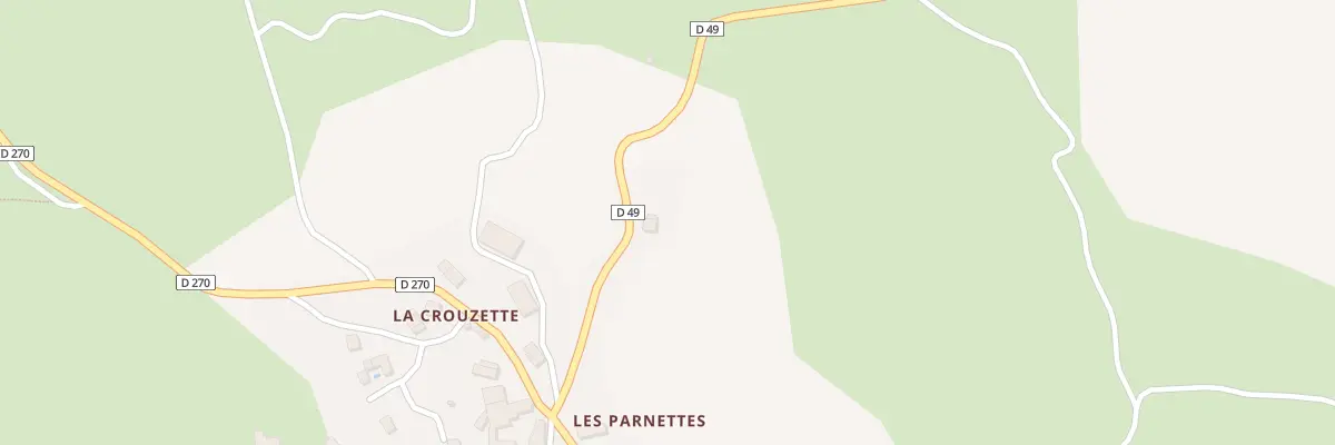 Plan du 5167 Les Parnettes à Campestre-et-Luc