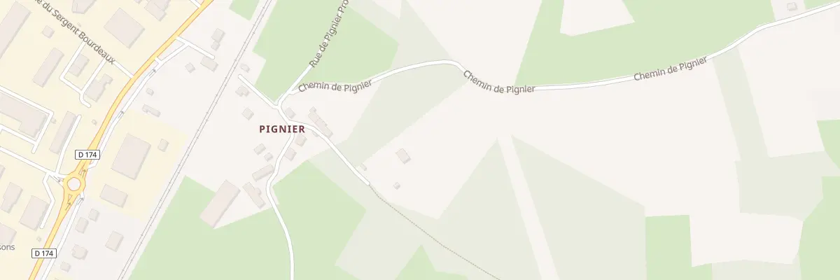 Plan du 17 Rue de Pignier à Creuzier-le-Vieux