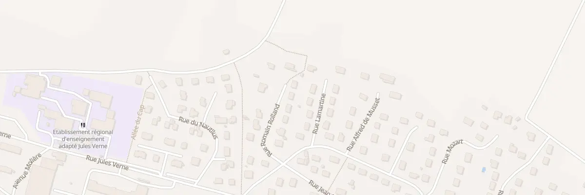 Plan du 10 Rue Romain Rolland à Joigny