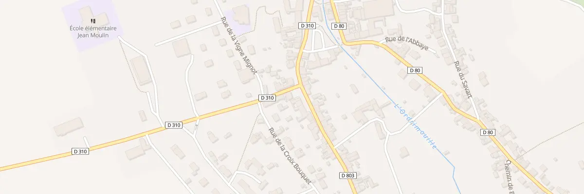 Plan du 2 Rue Tanevot d’Herbault à Coincy