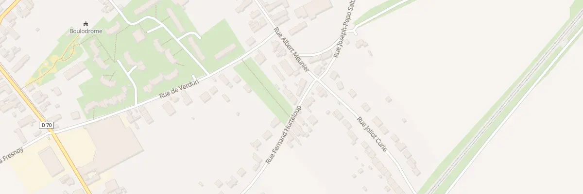 Plan du 44A Rue Fernand Hurteloup à Fresnoy-le-Grand