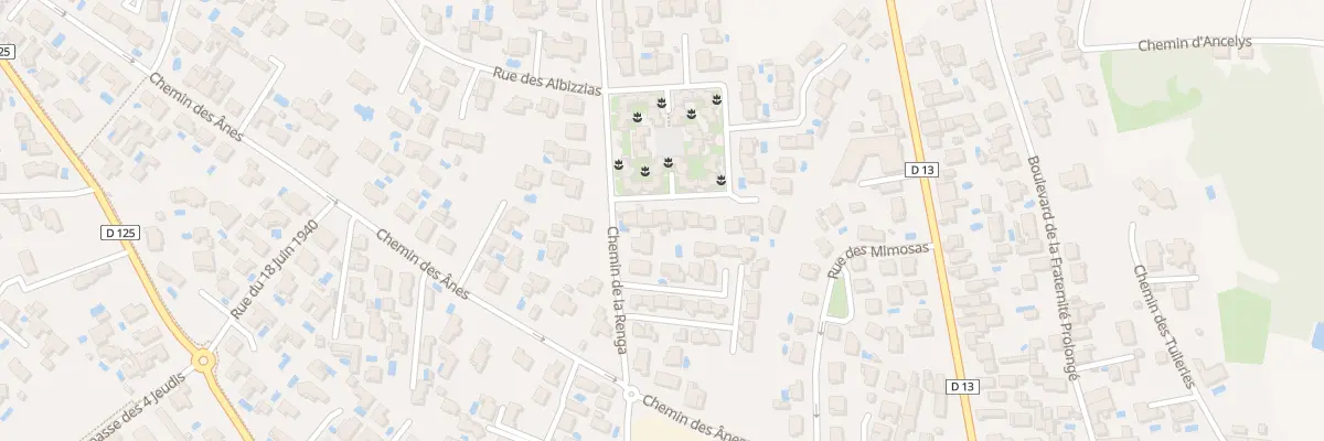 Plan du 6 Rue Henri Dunant à Bessan