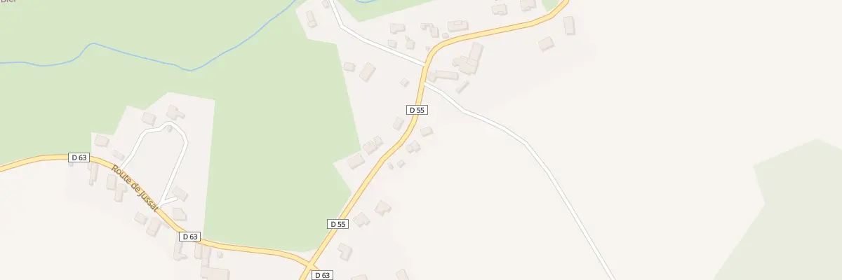 Plan du 21 Rte de Maringues à Mons