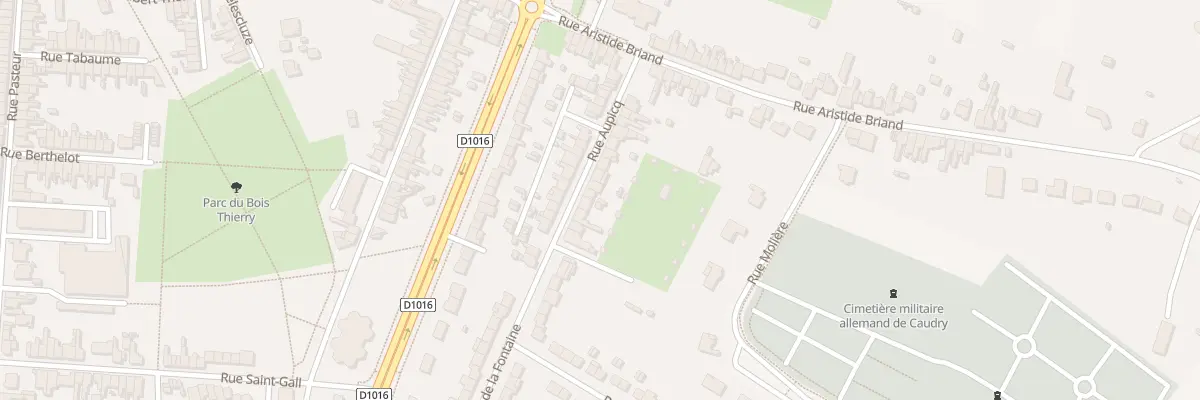 Plan du 19 Rue Aupicq à Caudry