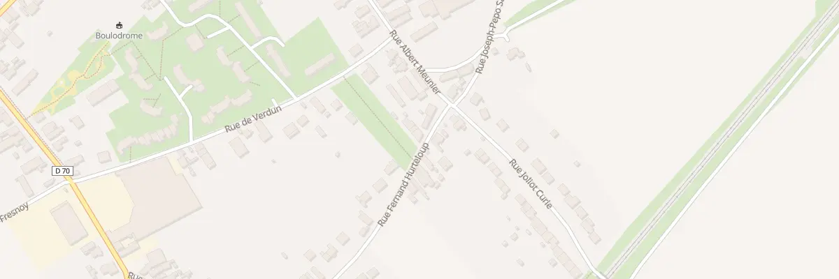Plan du 44 Rue Fernand Hurteloup à Fresnoy-le-Grand