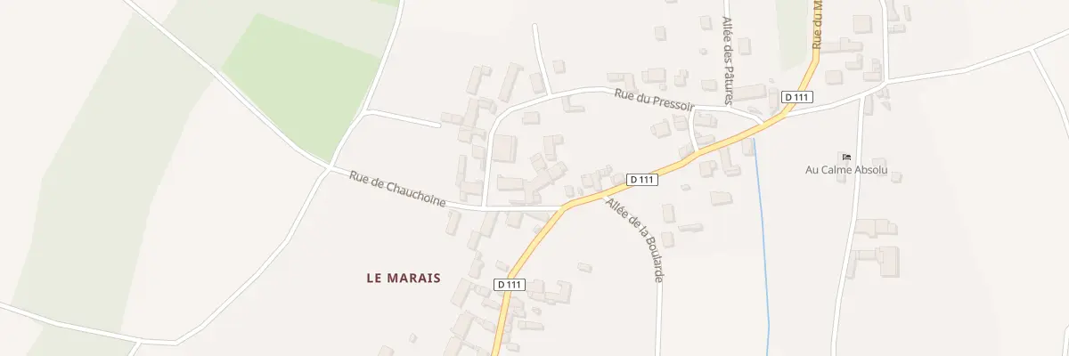 Plan du 4 Rue de Chauchoine à Lindry