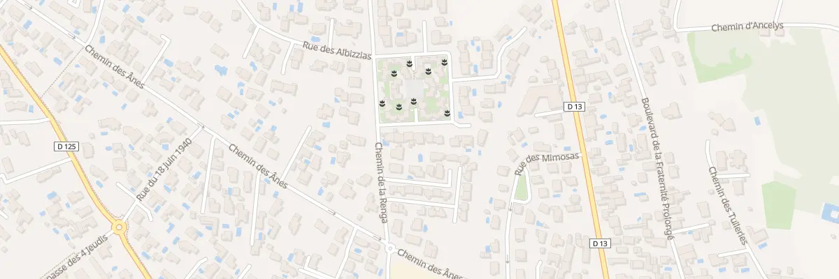 Plan du 8 Rue Henri Dunant à Bessan