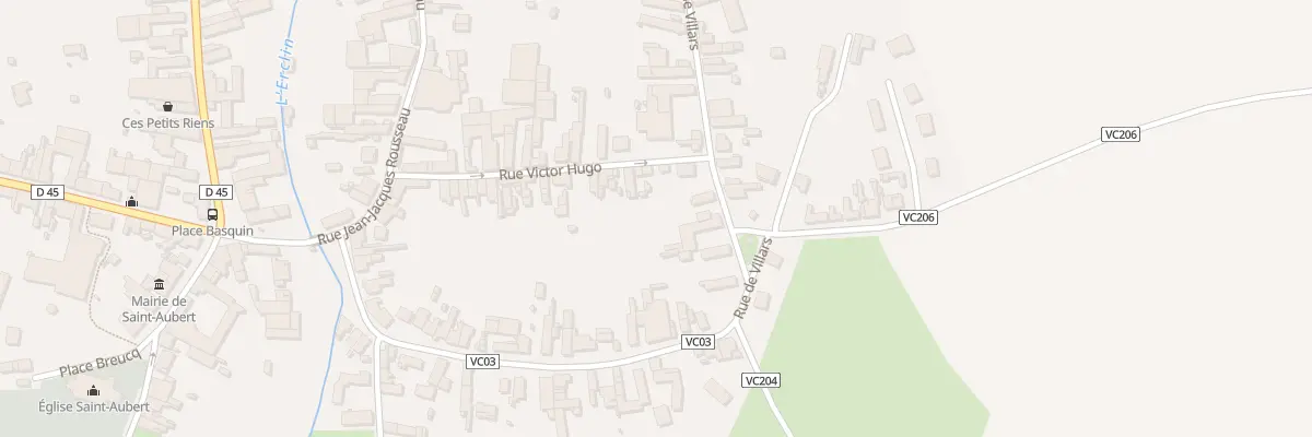 Plan du 32 Rue Victor Hugo à Saint-Aubert