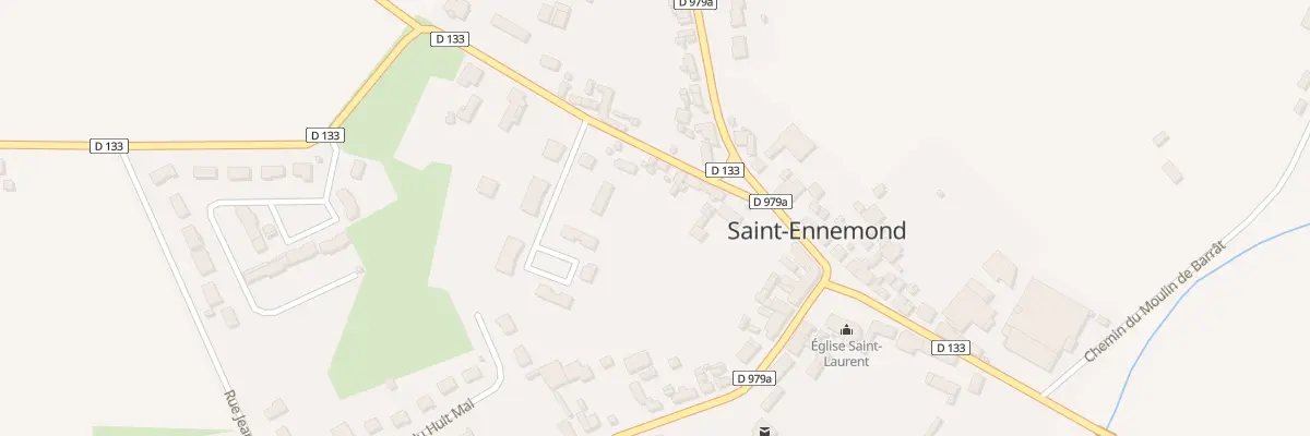 Plan du 7 Rue de la Paix à Saint-Ennemond