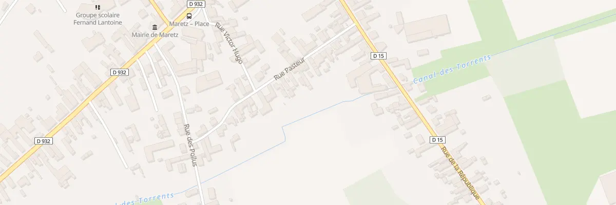 Plan du 26 Rue Pasteur à Maretz