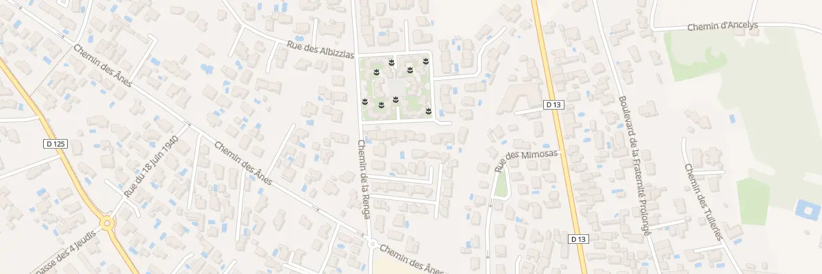 Plan du 10 Rue Henri Dunant à Bessan