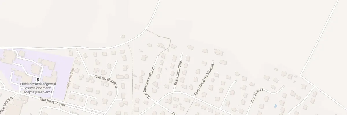 Plan du 9 Rue Lamartine à Joigny
