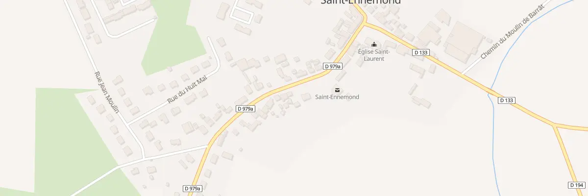 Plan du 13 Rue du Bourbonnais à Saint-Ennemond