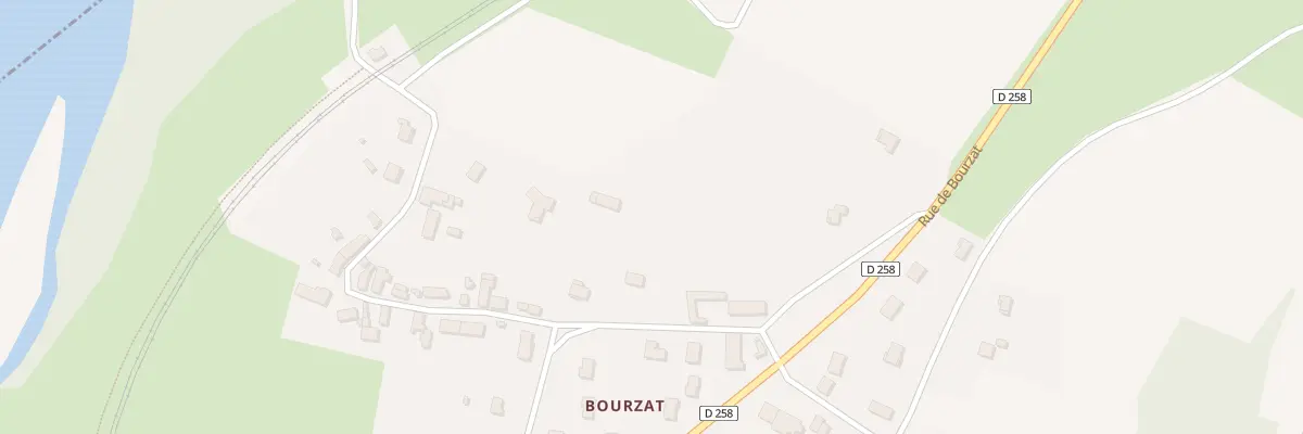 Plan du 6 Village Bourzat à Saint-Germain-des-Fossés