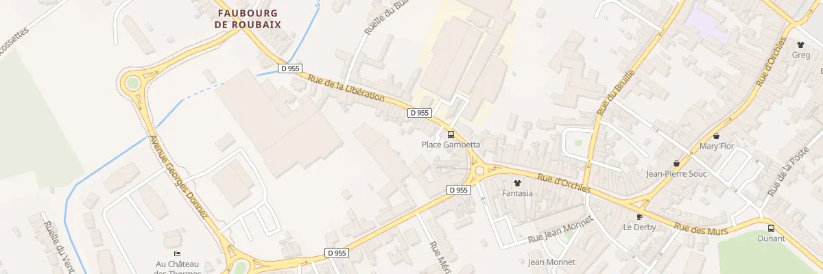 Plan du 21 Rue de la Libération à Saint-Amand-les-Eaux