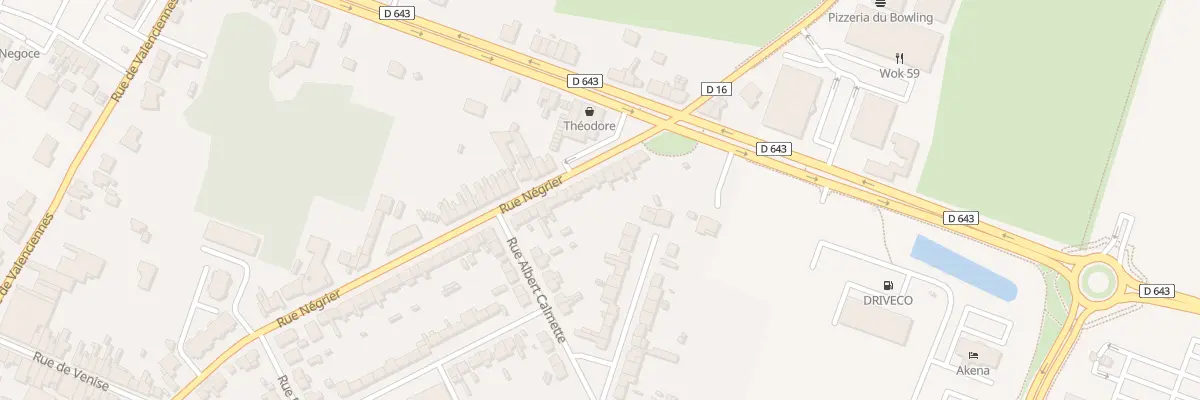Plan du 124 Rue Négrier à Caudry