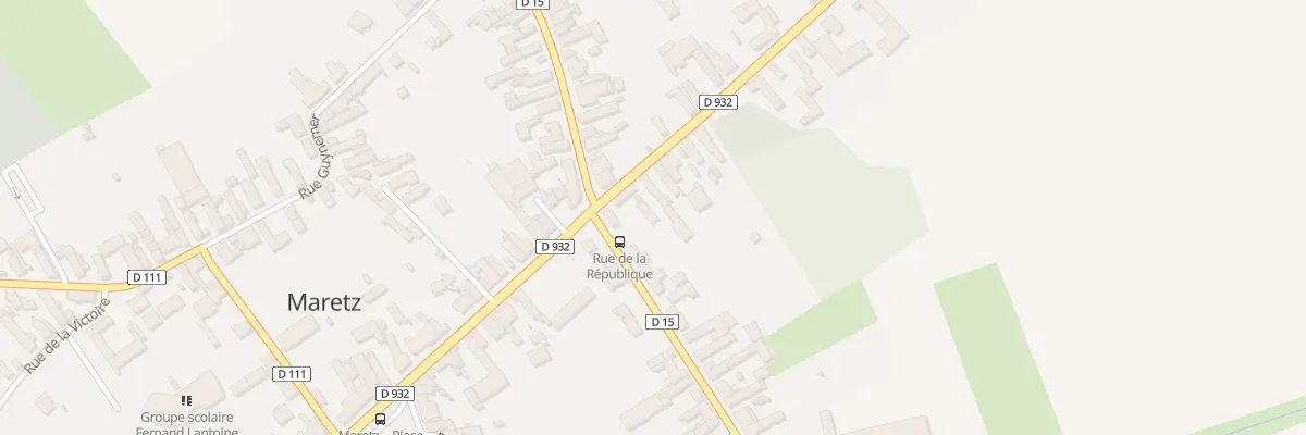 Plan du 4 Rue Eugene Lefevre à Maretz