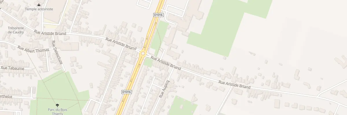 Plan du 125 Rue Aristide Briand à Caudry
