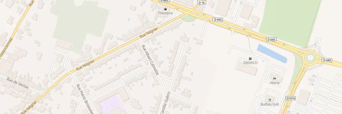 Plan du 61 Rue Camille Guérin à Caudry
