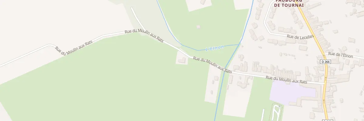 Plan du 53 Rue du Moulin aux Rats à Saint-Amand-les-Eaux