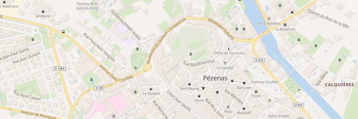 Plan du 19 Rue des Litanies à Pézenas