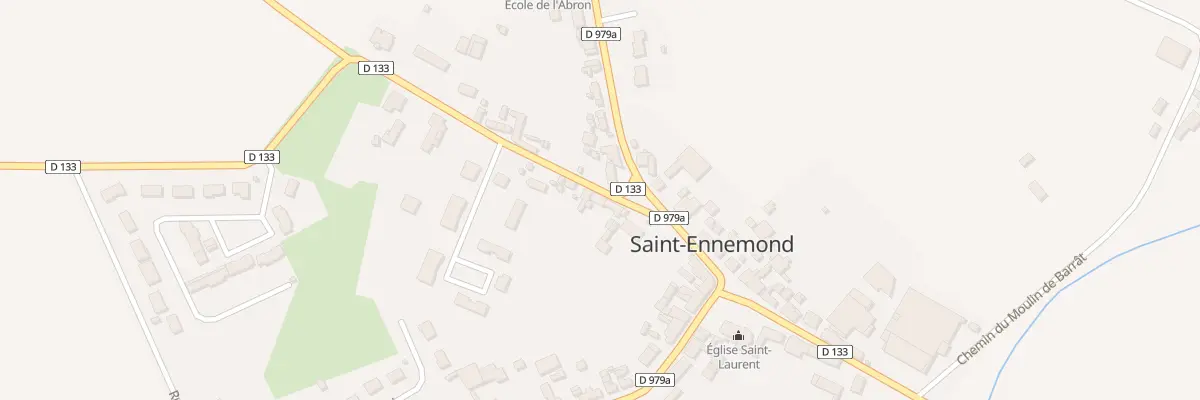 Plan du 5 Rue de la Paix à Saint-Ennemond