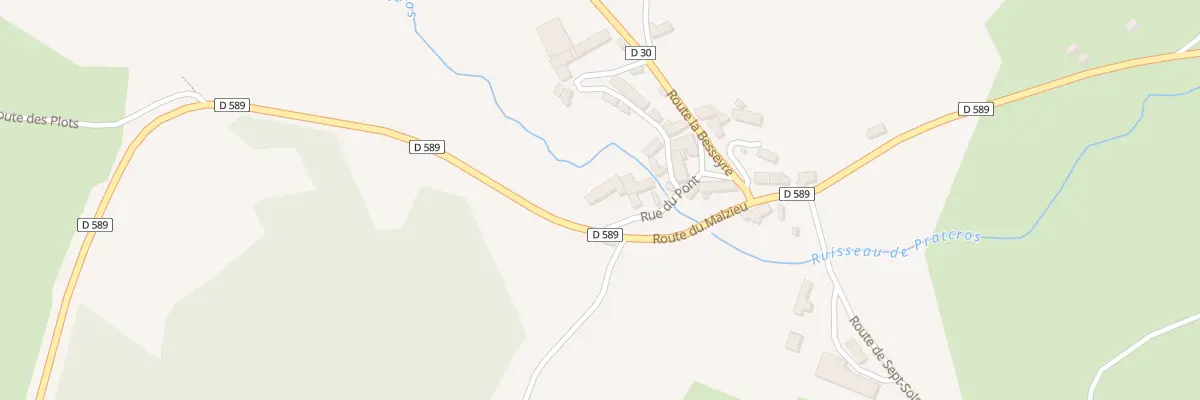 Plan du 5074 Pompeyrin à La Besseyre-Saint-Mary