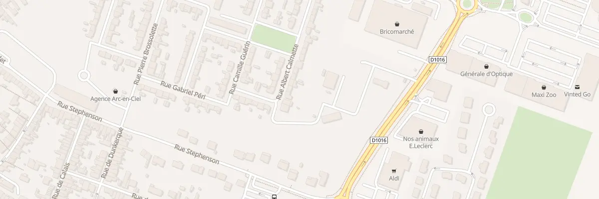 Plan du 18 Rue Albert Calmette à Caudry