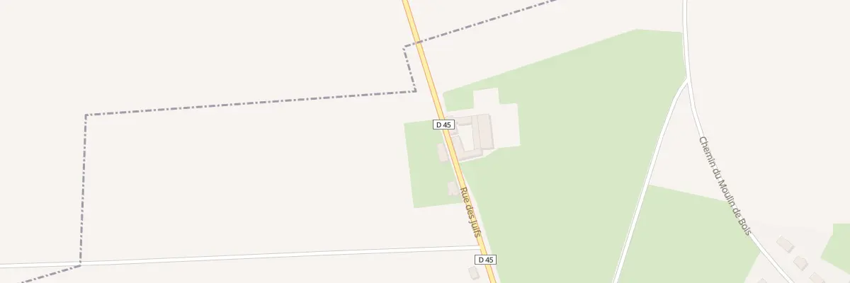 Plan du 33 Rue des Juifs à Quiévy