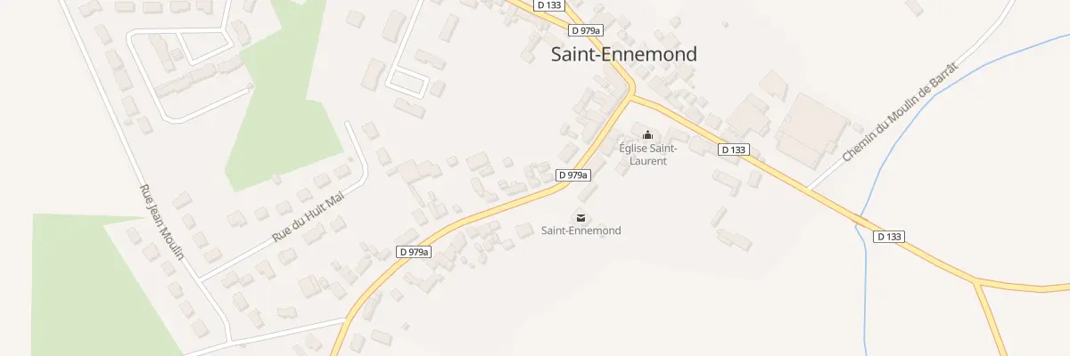Plan du 14 Rue du Bourbonnais à Saint-Ennemond