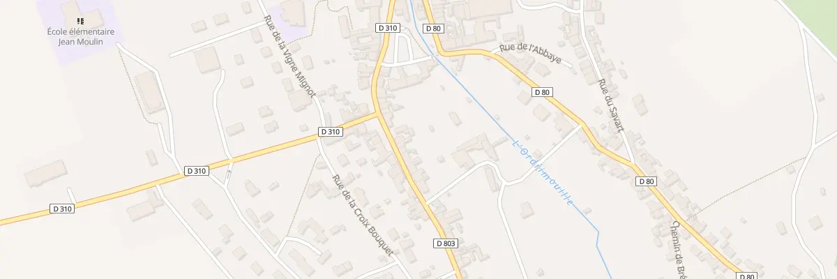 Plan du 9 Rue Tanevot d’Herbault à Coincy