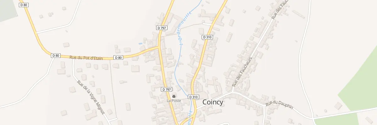 Plan du 13 Rue Louis Cesson à Coincy