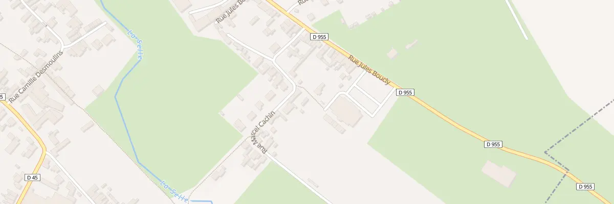 Plan du 9 Rue Marcel Cachin à Haspres