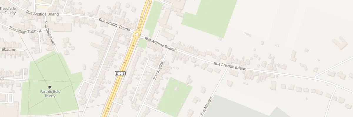 Plan du 156 Rue Aristide Briand à Caudry