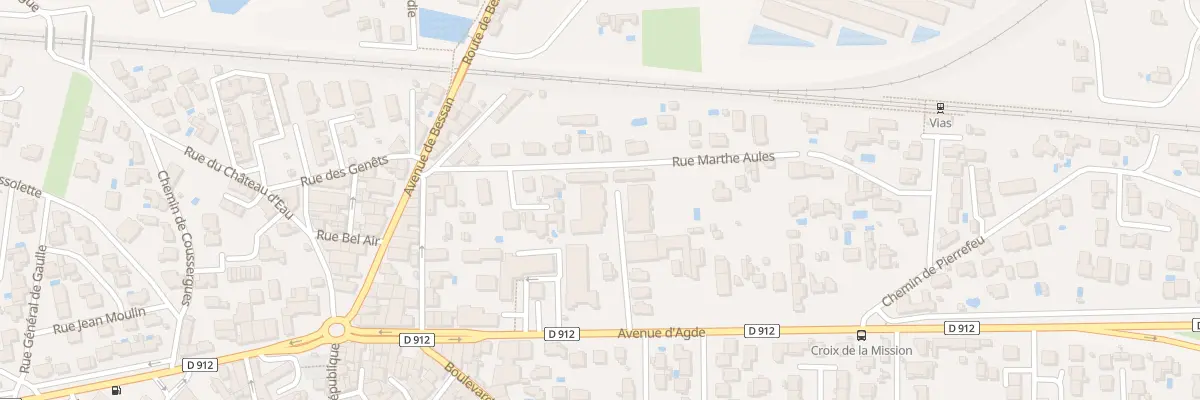 Plan du 9B Rue Marthe Aules à Vias