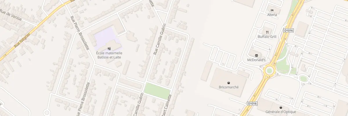 Plan du 27 Rue Albert Calmette à Caudry