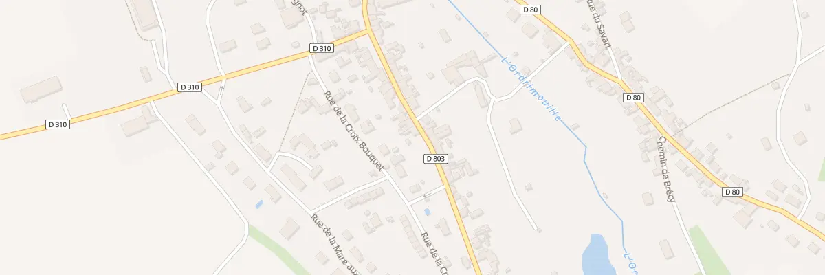 Plan du 22 Rue Tanevot d’Herbault à Coincy