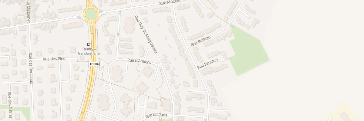 Plan du 26 Rue Fenelon à Caudry