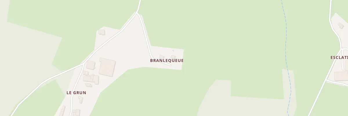 Plan du 5170 Branlequeue à Sugères