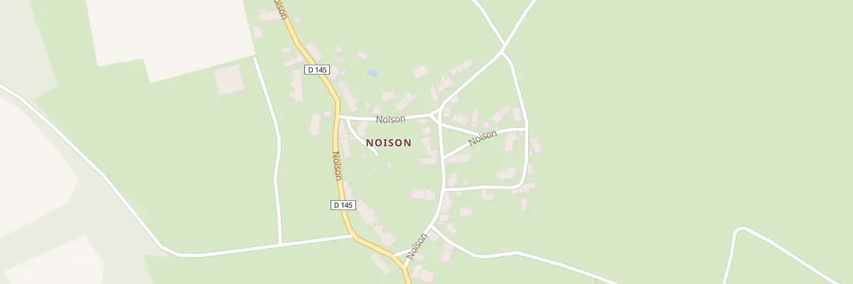 Plan du 30 Noison à Montenoison