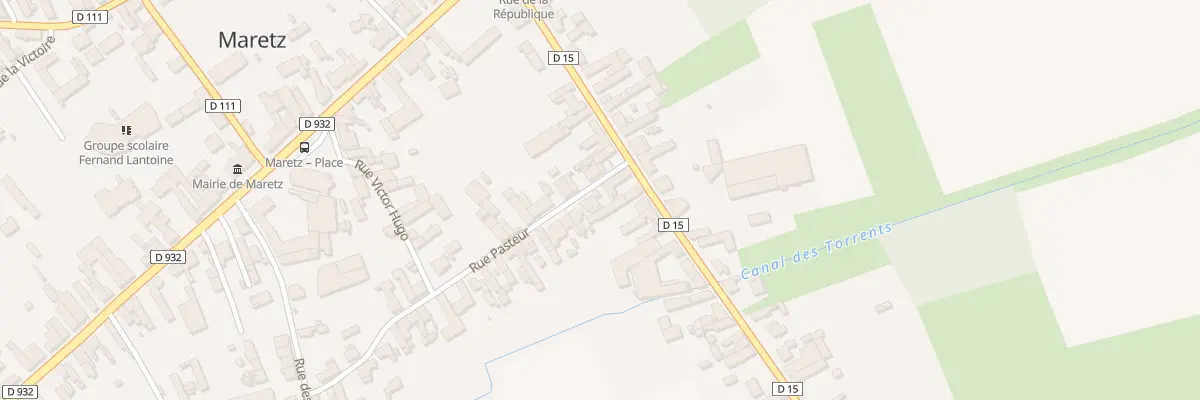 Plan du 48 Rue Pasteur à Maretz