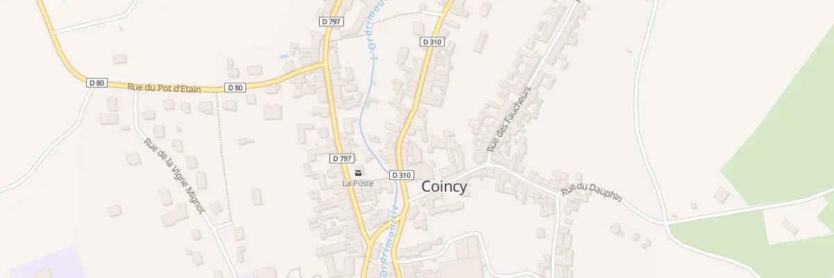 Plan du 14 Rue Louis Cesson à Coincy