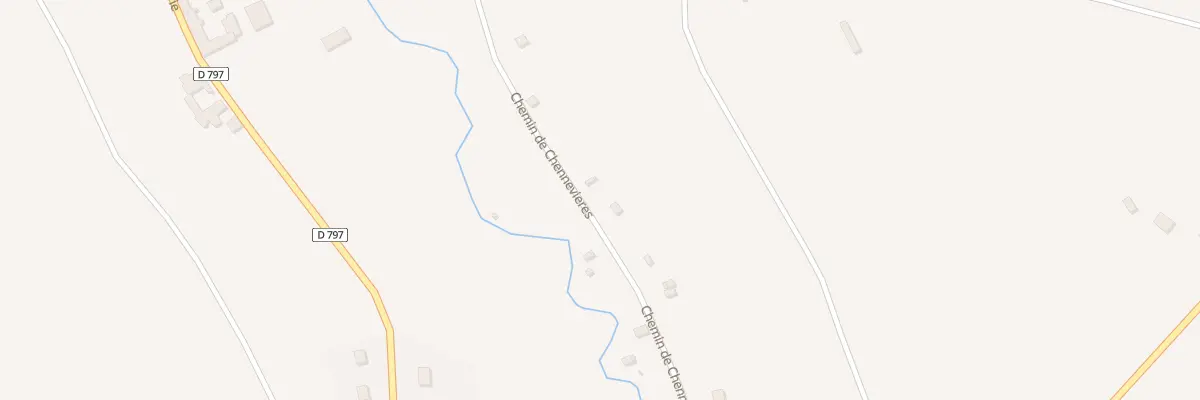 Plan du 21 Les Chenevieres à Coincy