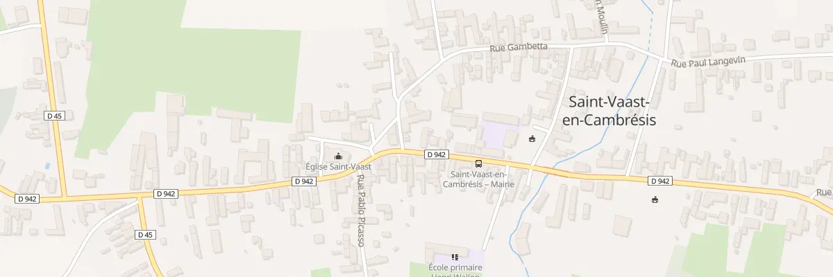 Plan du 39 Rue Jean Jaurès à Saint-Vaast-en-Cambrésis