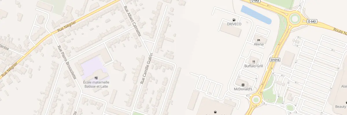 Plan du 66 Rue Albert Calmette à Caudry