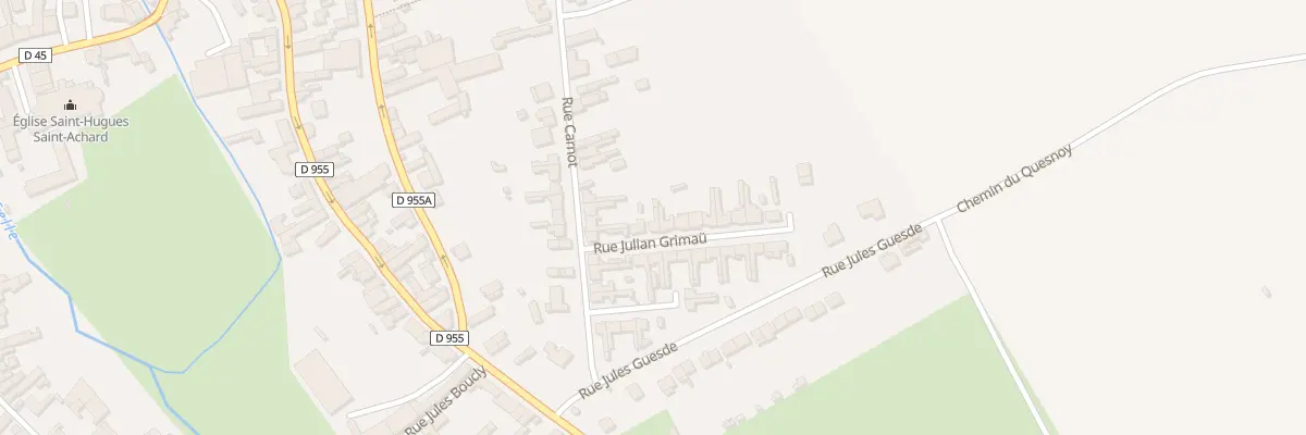 Plan du 3 Rue Julian Grimaud à Haspres