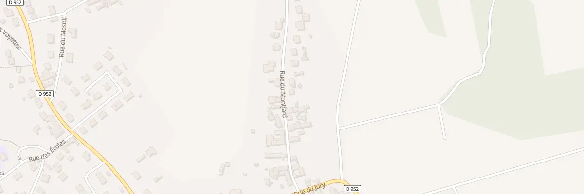 Plan du 16B Rue du Montjard à Acy