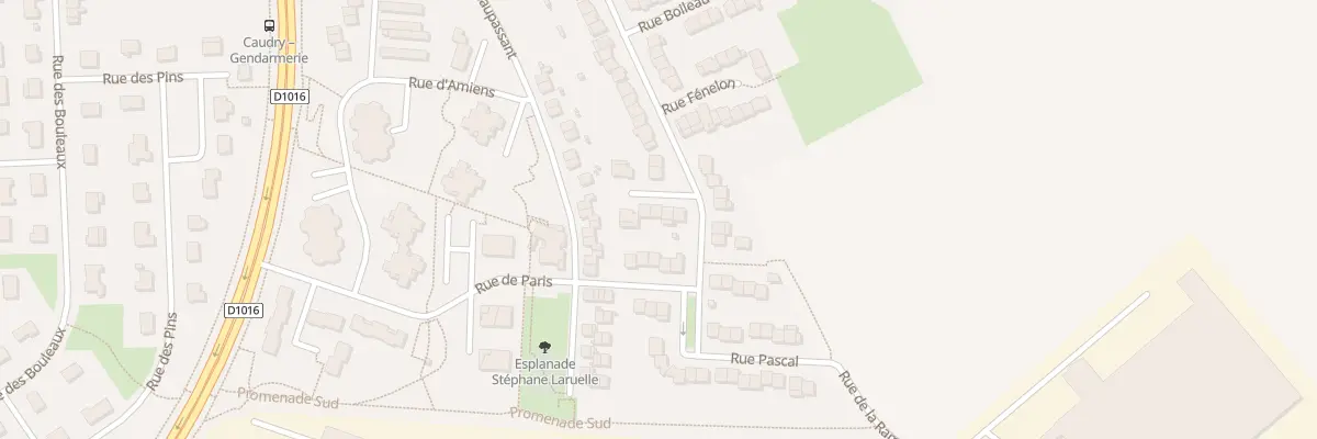 Plan du 48 Rue Fenelon à Caudry