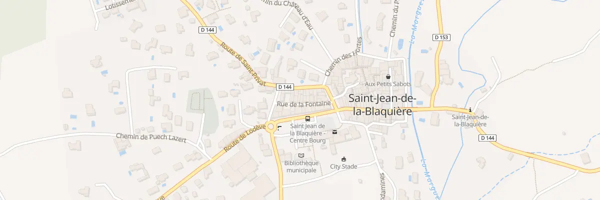 Plan du 16 Rue de la Fontaine à Saint-Jean-de-la-Blaquière