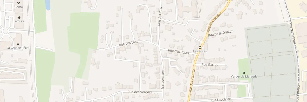 Plan du 41 Rue des Pins à Vichy